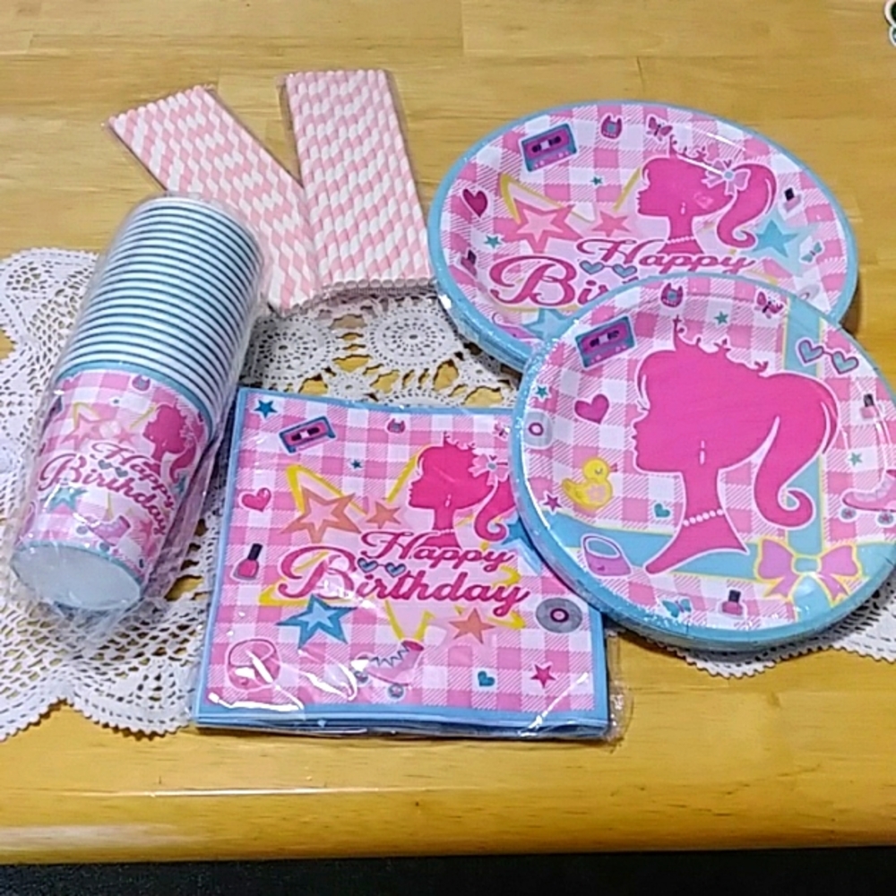 Princess Party Plates, Cups, Napkins, birthday party,  special occasion